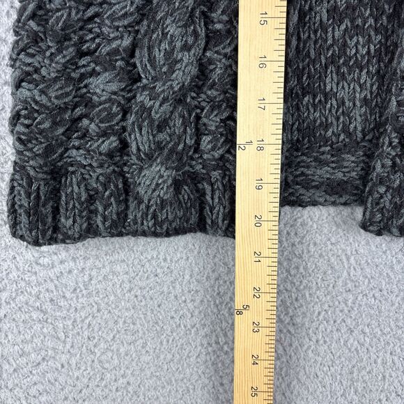 Gap Open Sweater Vest Women's Size XS Gray Knit Wool Acrylic Nylon Blend - Picture 3 of 9